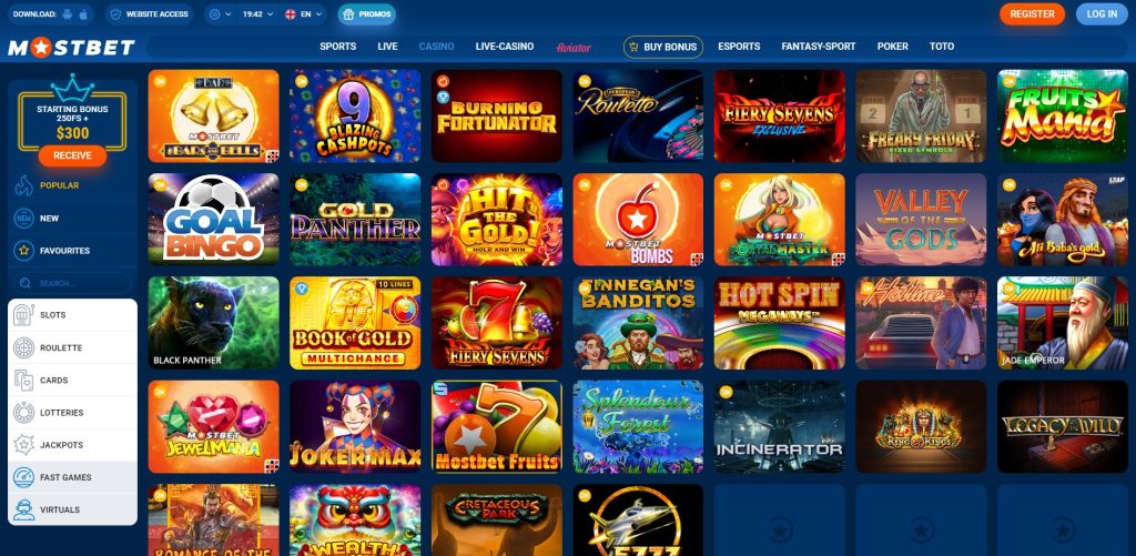 Mostbet Casino Payment Methods Detail Mostbet Casino Payment Methods Detail